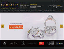 Tablet Screenshot of geraldsjewelry.com